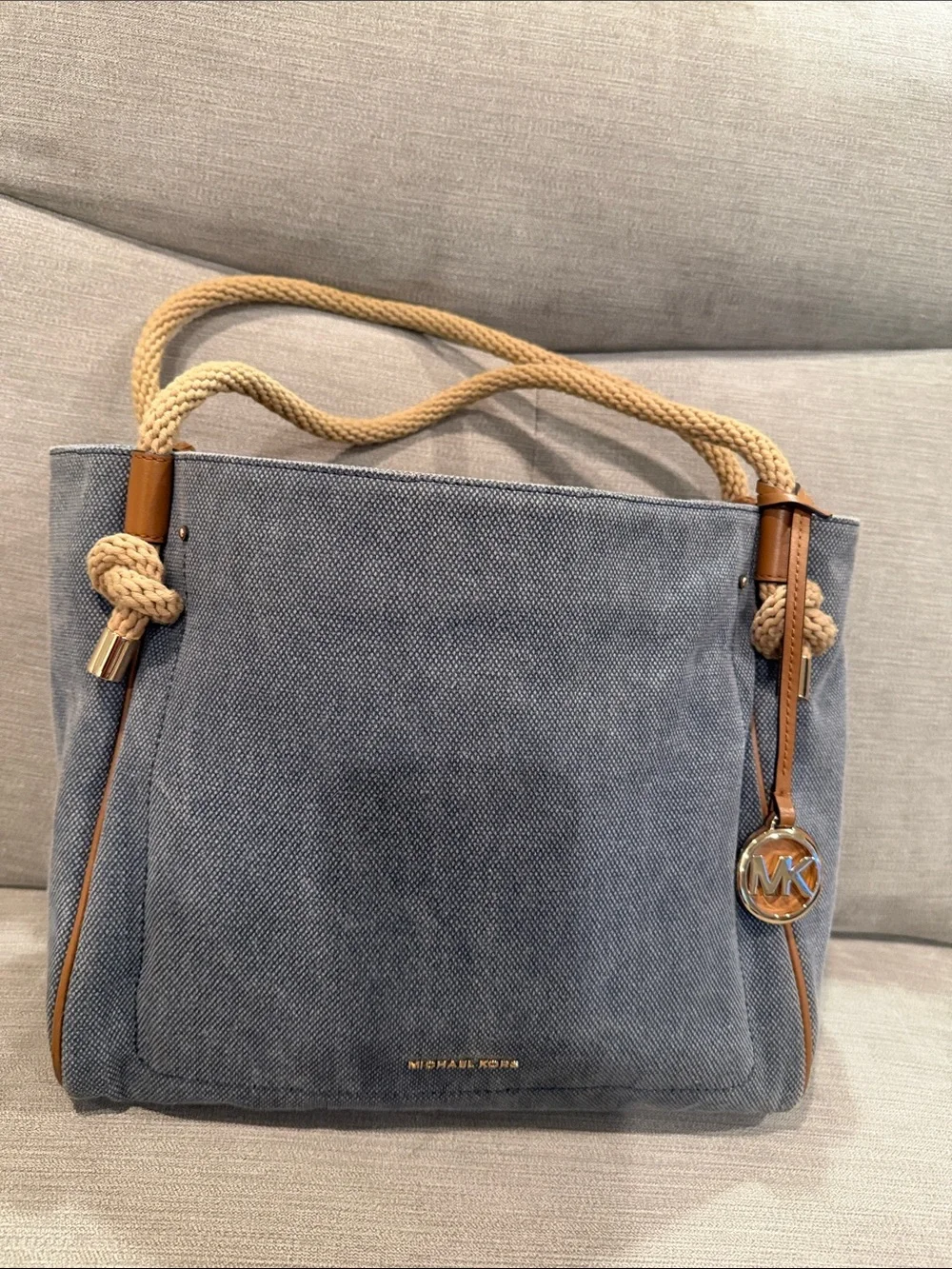 Michael Kors denim bag